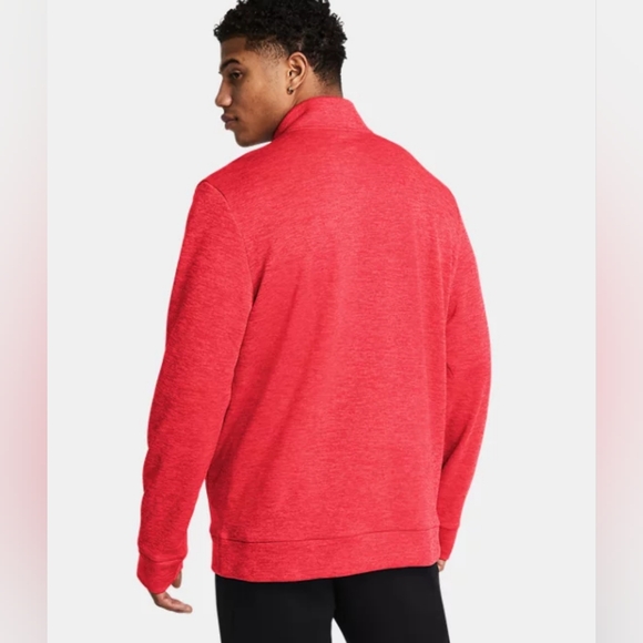 Men's Armour Fleece® Twist ¼ Zip - Picture 2 of 10